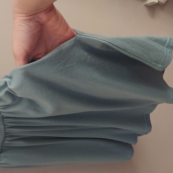 NEW TANOU Light Blue Summer Casual Sleeveless Romper - Picture 9 of 15